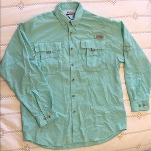 Columbia PFG long sleeve button down